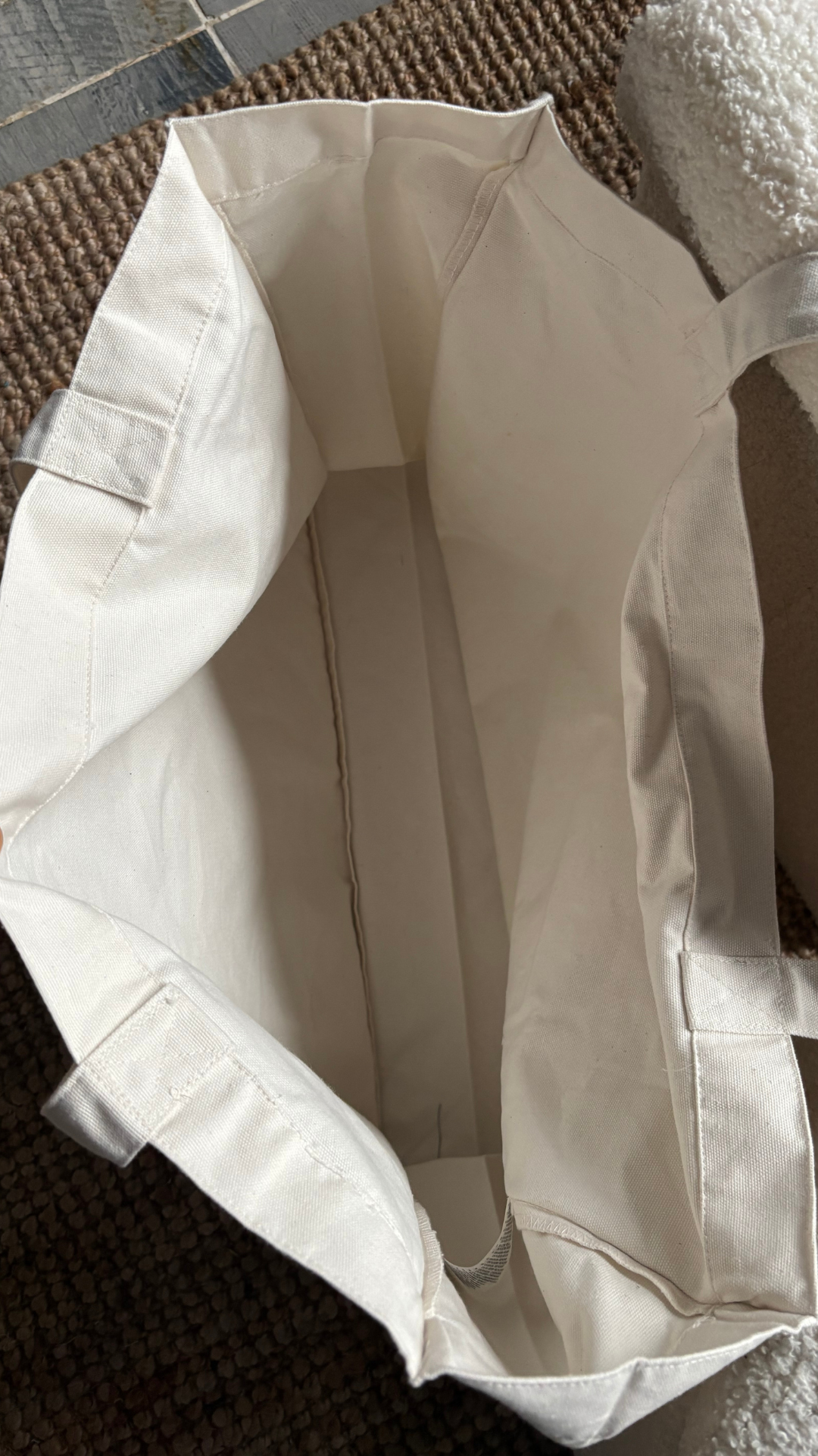 Tote Bag - Grand en Blanc