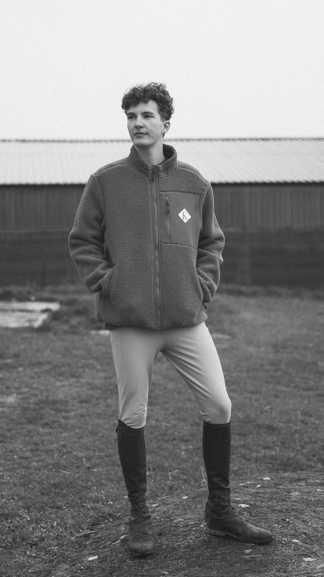 Veste unisex polaire recyclée en khaki - Teddy Tala