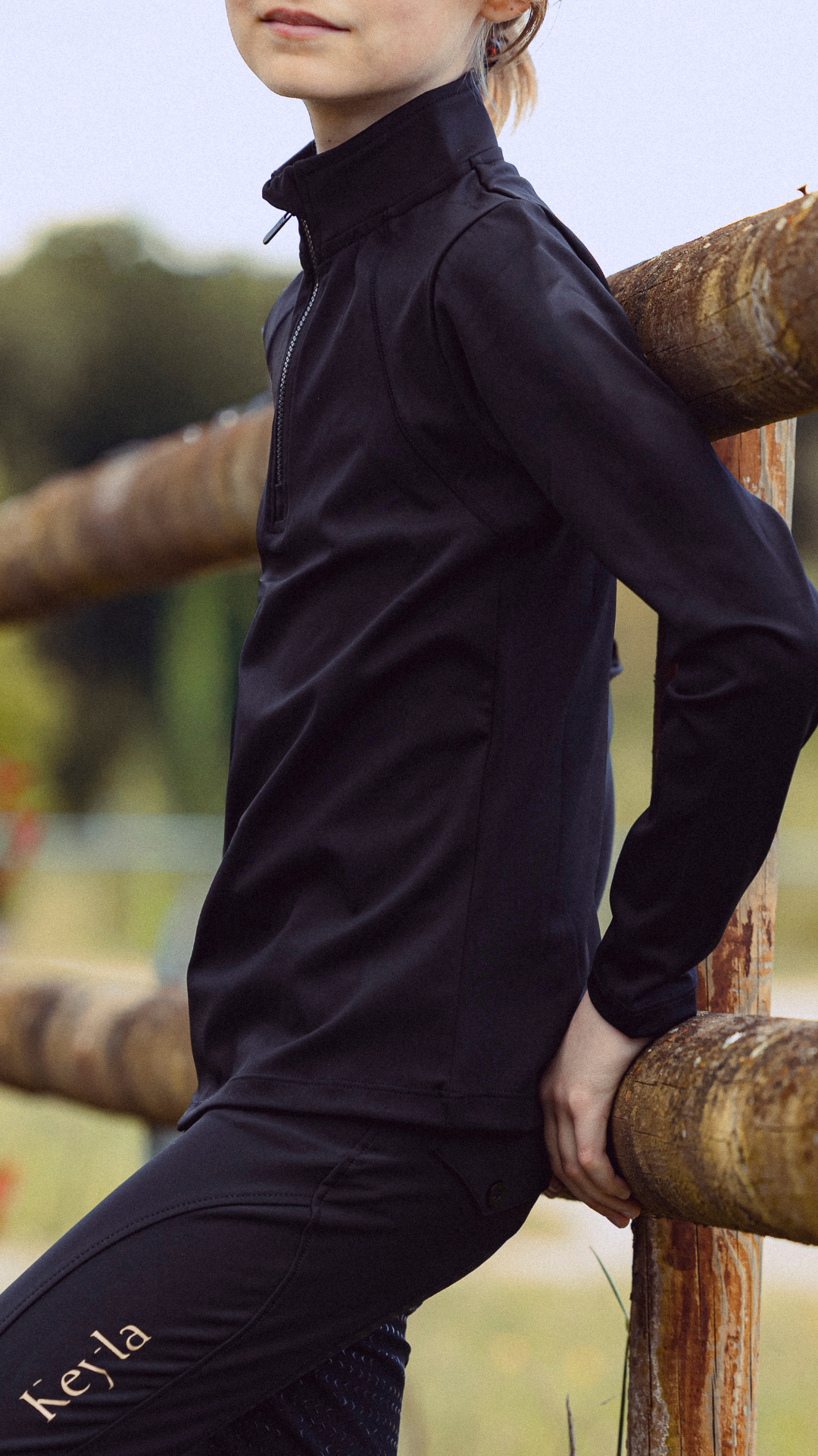 CHEMISE TECHNIQUE ALYA - NOIR