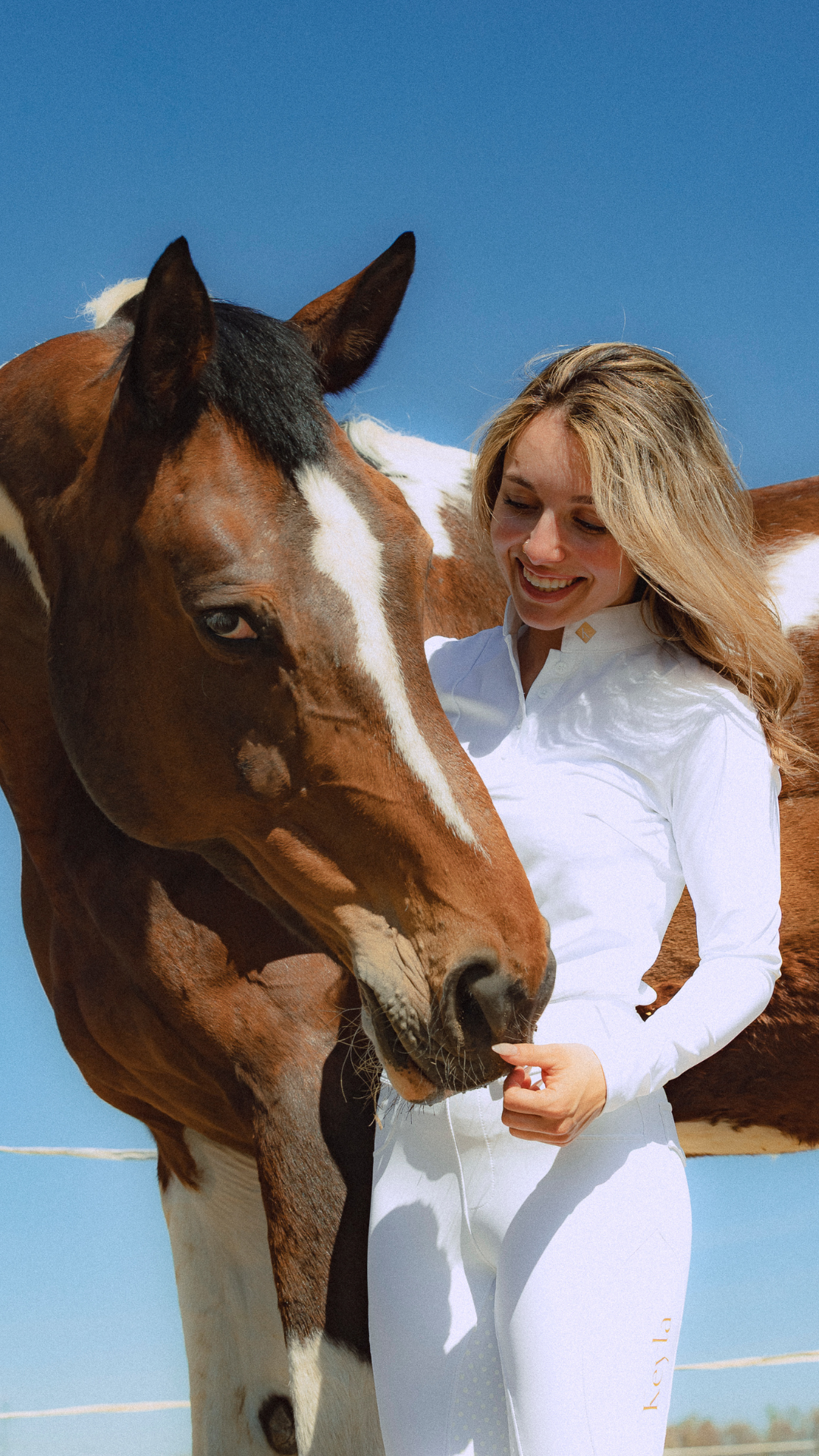 LILA -  CHEMISE DE CONCOURS MANCHES LONGUES BLANC