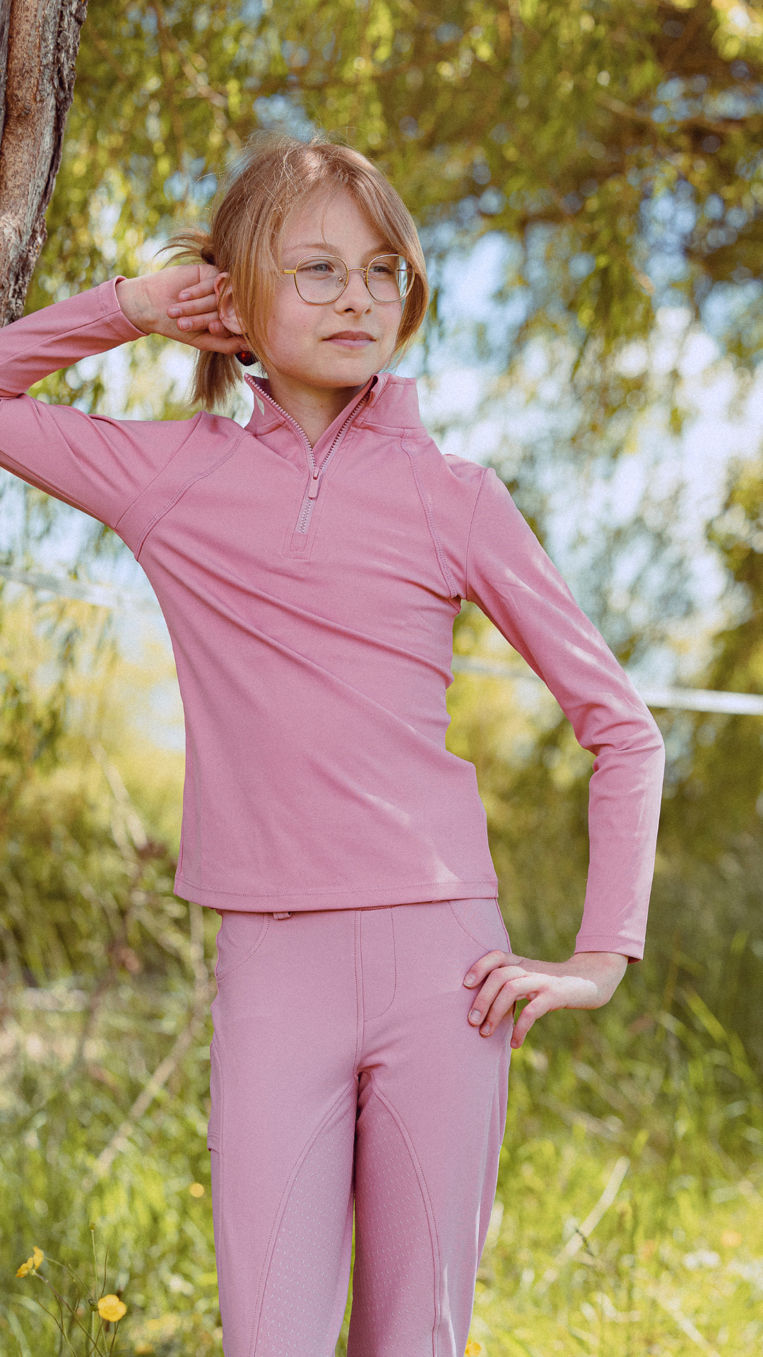 CHEMISE TECHNIQUE ALYA -ROSE