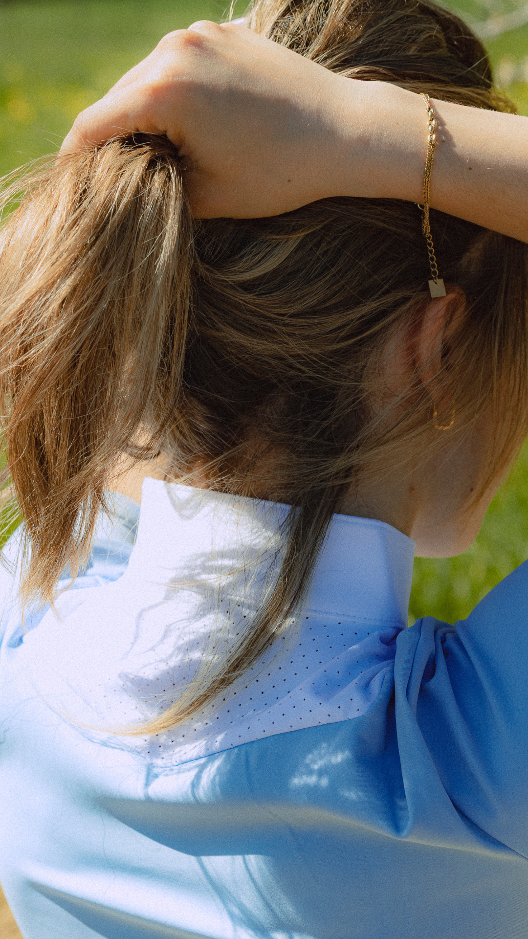 PIA- POLO DE CONCOURS MANCHES COURTES BLEU