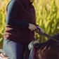 Gilet polaire unisex recyclée en bordeaux - Teddy Tala