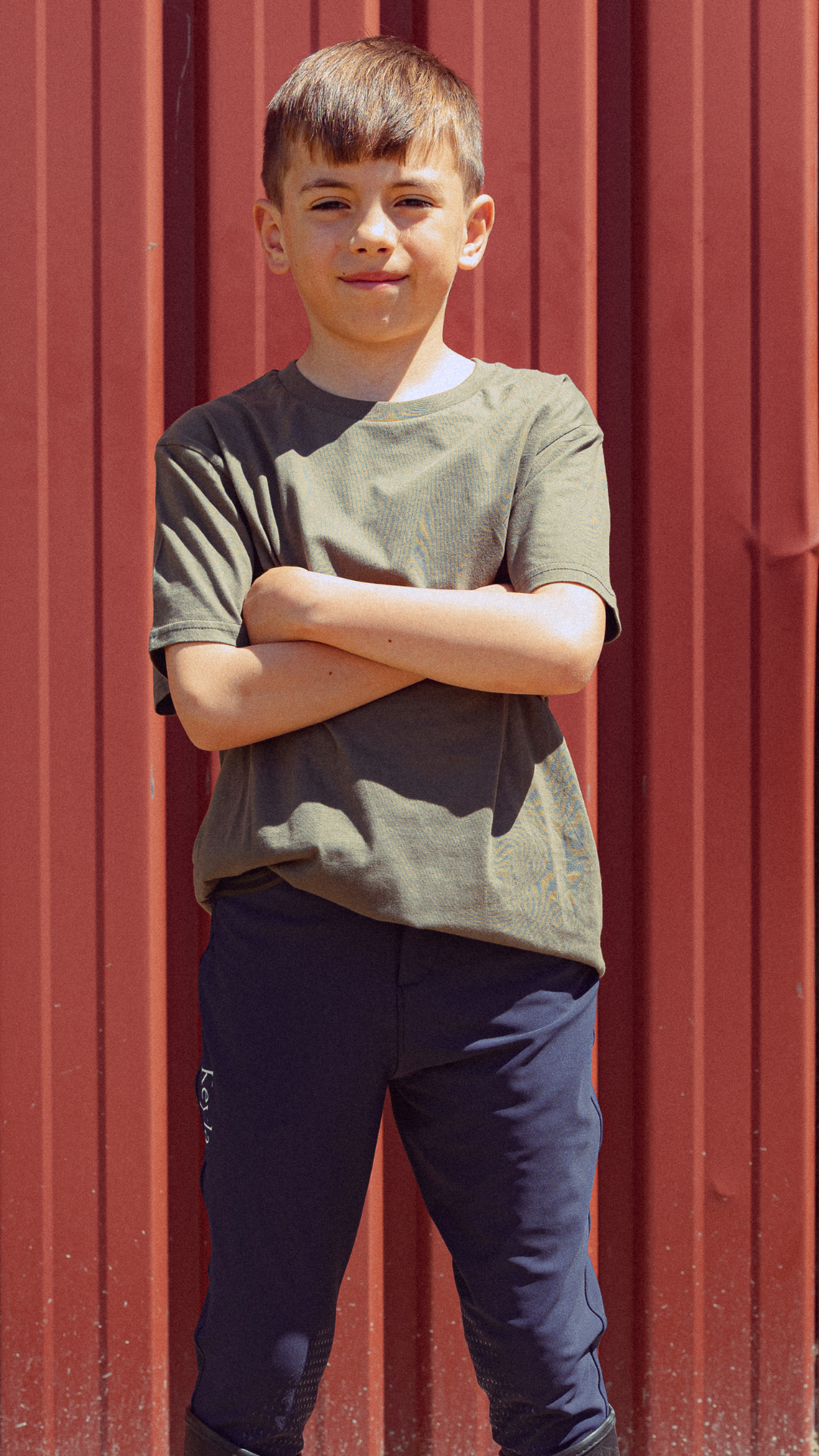 LIO YR - Pantalon BLEU MARINE
