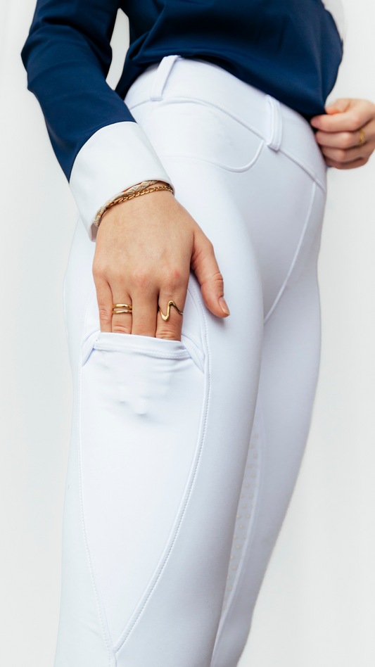 BILLIE - PANTALON BLANC