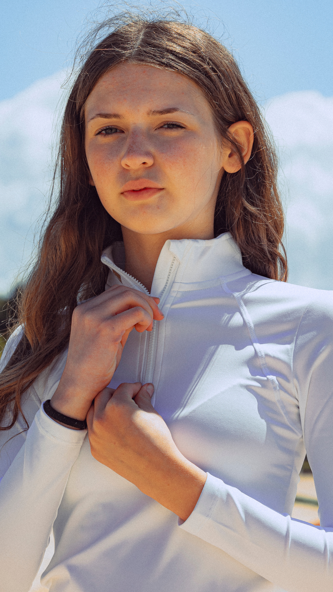 CHEMISE TECHNIQUE ALYA - BLANC