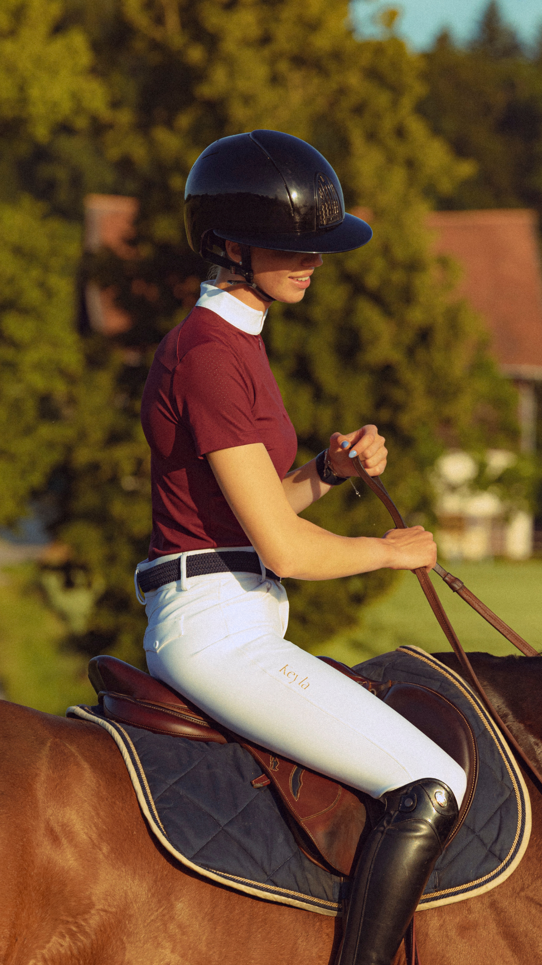 LUCKY - POLO DE CONCOURS MANCHES COURTES BORDEAUX