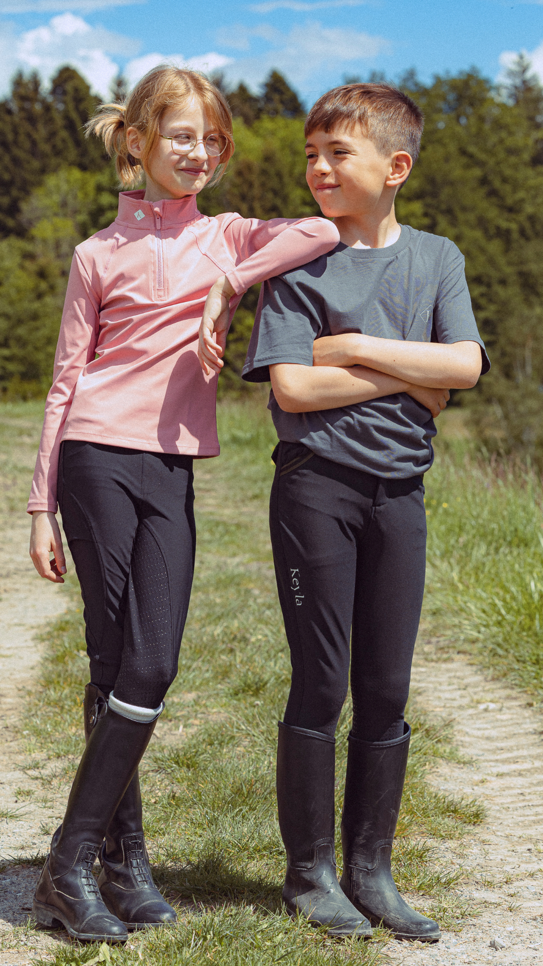 LIO YR - Pantalon NOIR