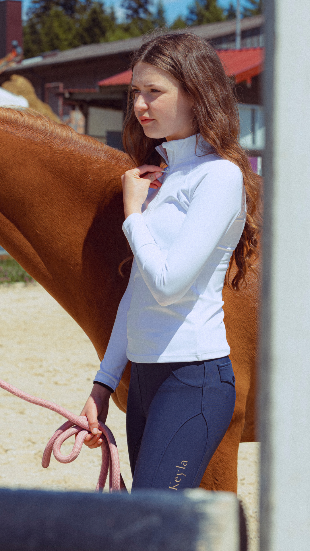 CHEMISE TECHNIQUE ALYA - BLANC