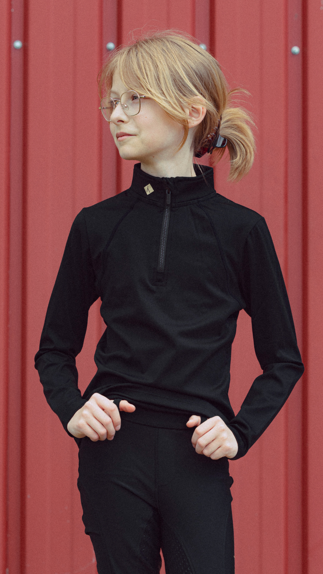 CHEMISE TECHNIQUE ALYA - NOIR
