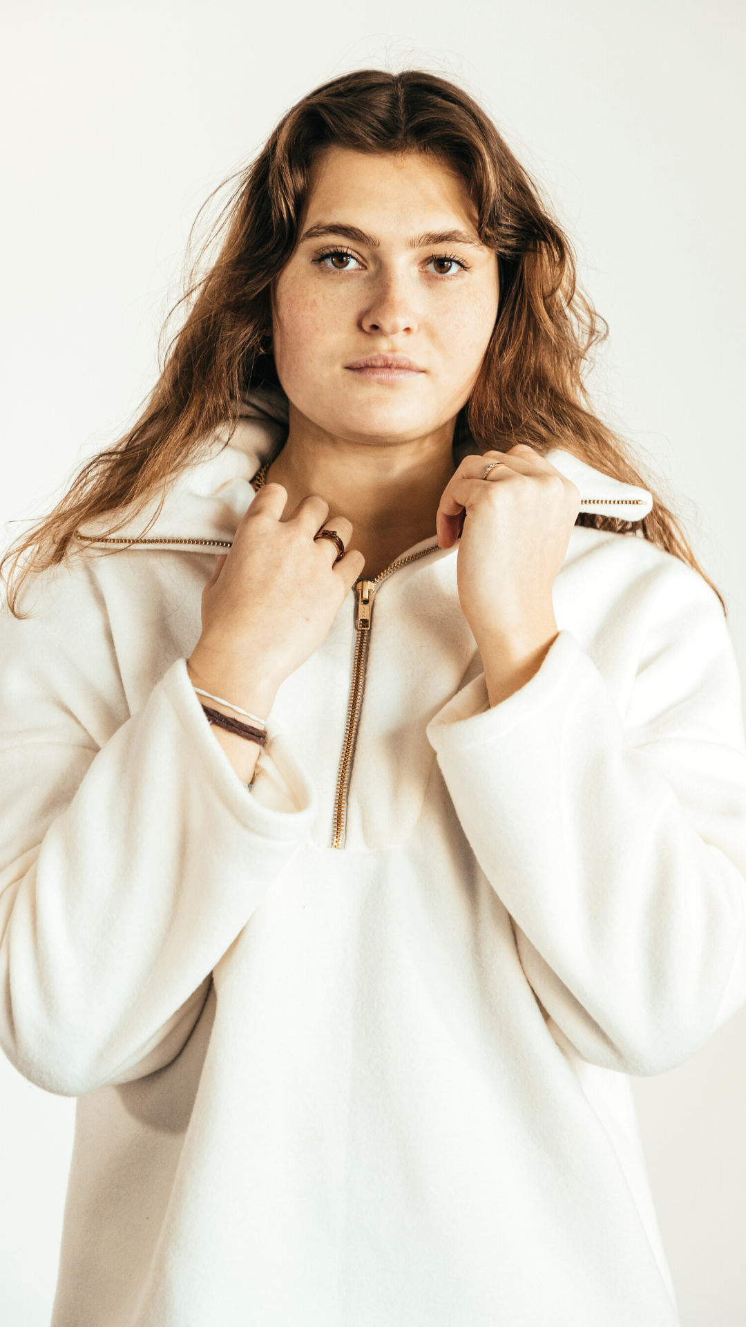 LANA - TRUCKER NECK SWEATER